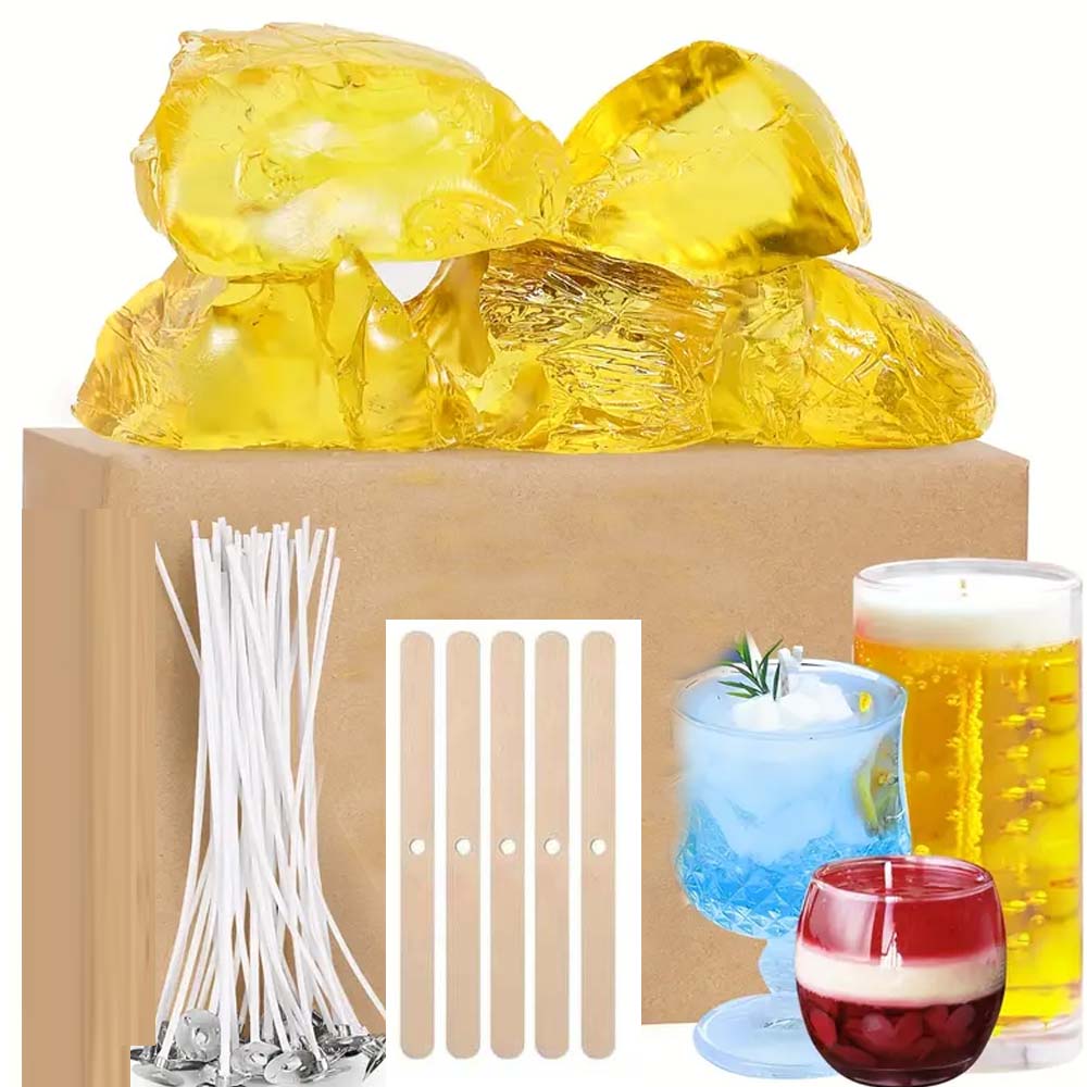 Candle Making Date Night - 200g Yellow Clear Gel Jelly Wax