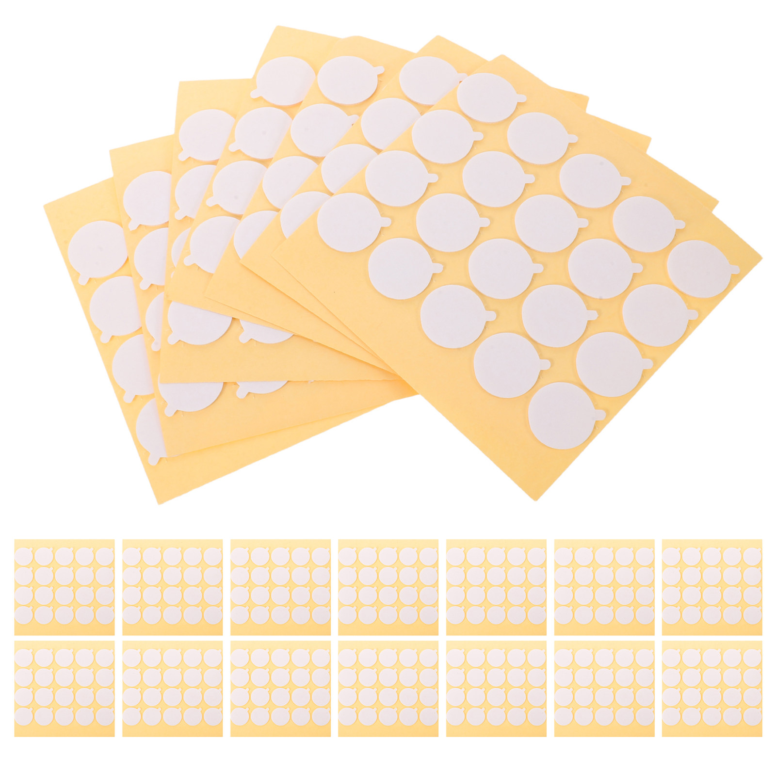 Adhesive Dot Wick - 800pcs 20mm Round Adhesive Candle Wick