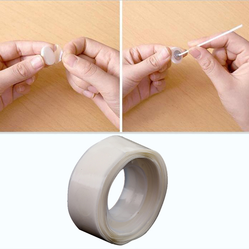 Adhesive Dot Wick - Candle Making Wicks Stickers Transparent Fixed