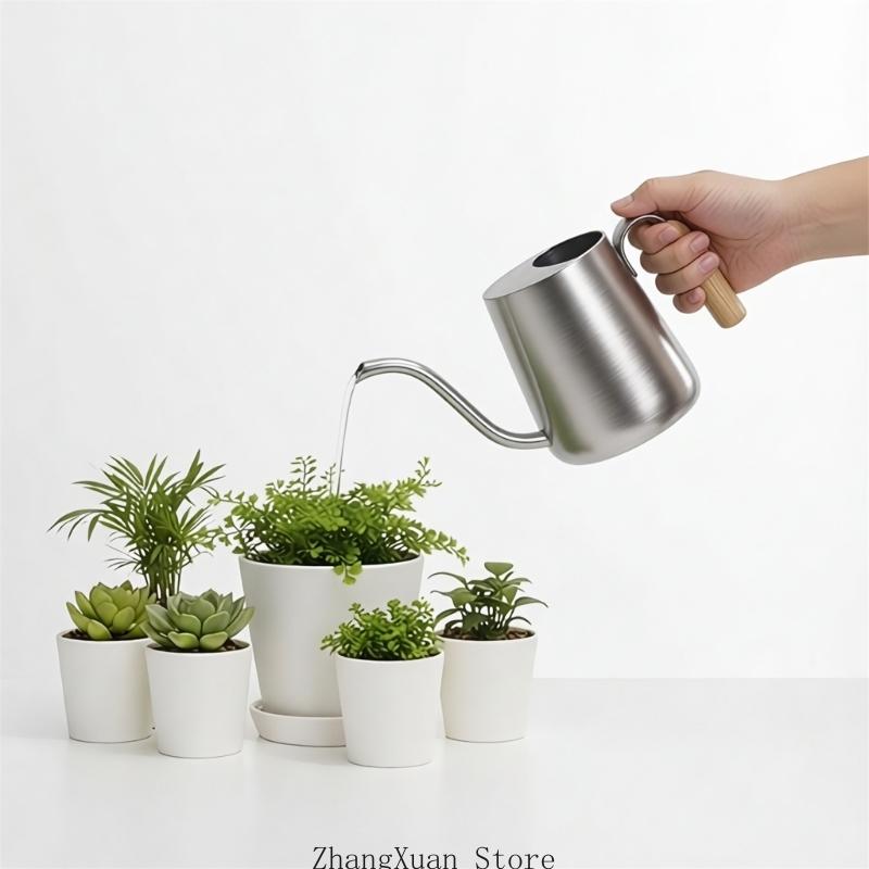 Indoor Pot Watering Can with L - Pour Pot Aluminum 评论和价格