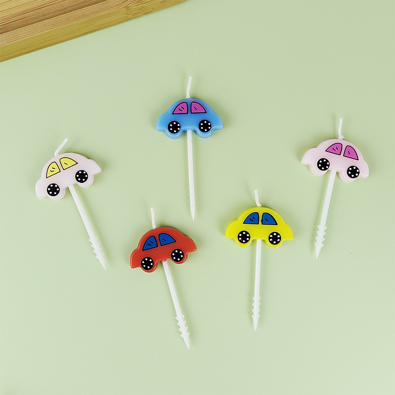 5 Car Candles Children's Birth - Candle Making Things 评论和价格