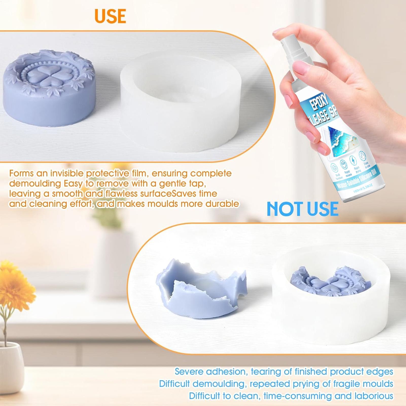 100ml Silicone Release Spray E - Candle Making Things 评论和价格