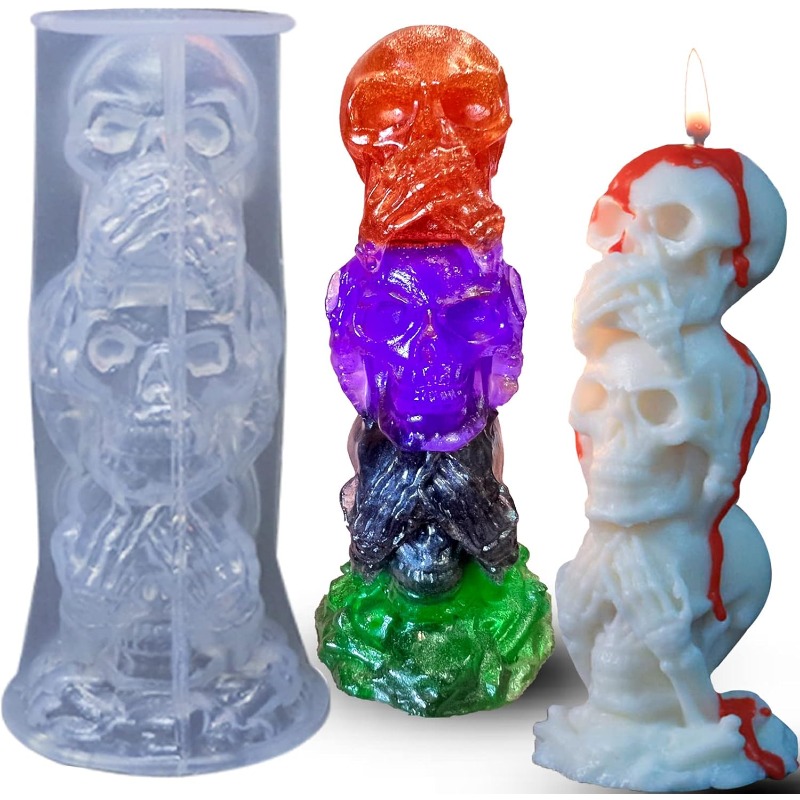 Silicone Mold 2026 Halloween S - Candle Making Event 评论和价格