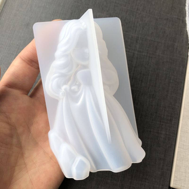 3D Cute Princess Silicone Cand - Candle Making Things 评论和价格