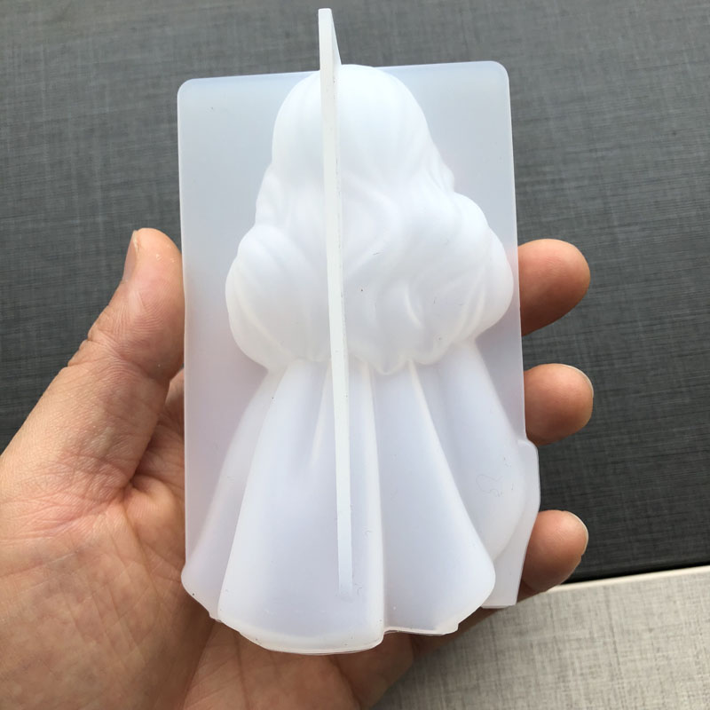 3D Cute Princess Silicone Cand - Candle Making Things 评论和价格