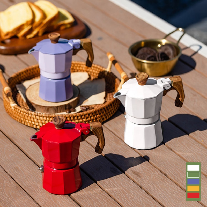 One Cup Moka Pot Hand Pour Ove - Pour Pot Aluminum 评论和价格