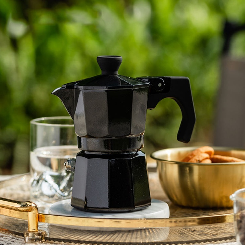 One Cup Moka Pot Hand Pour Ove - Pour Pot Aluminum 评论和价格