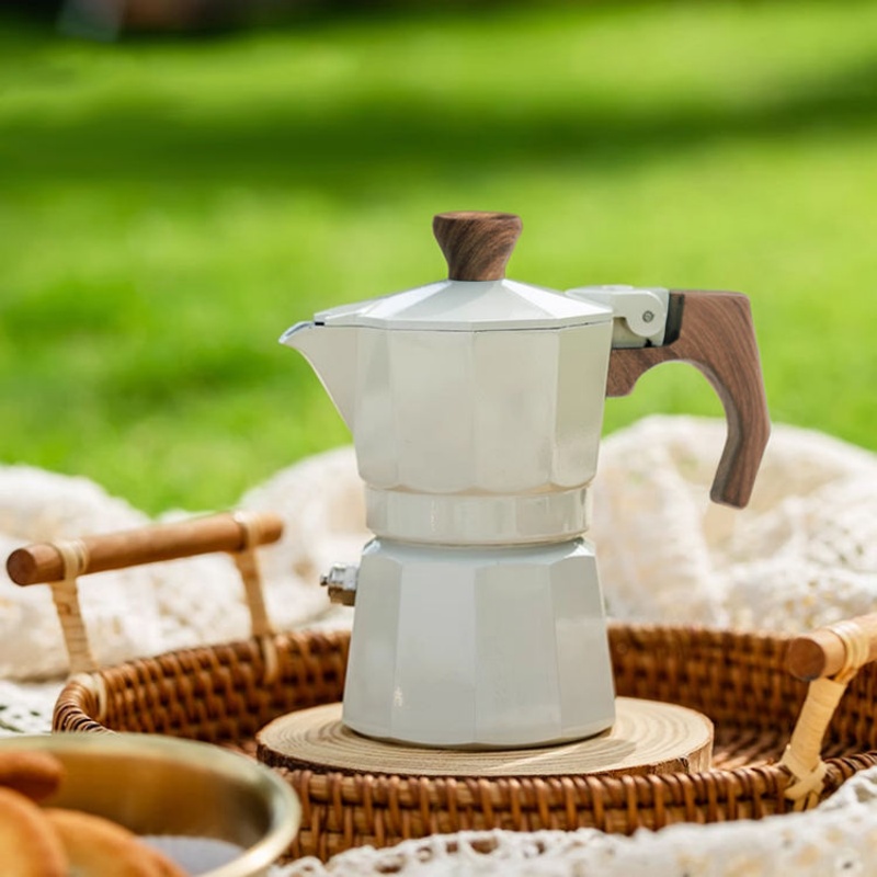 One Cup Moka Pot Hand Pour Ove - Pour Pot Aluminum 评论和价格