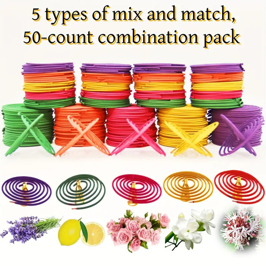 50pcs Mixed Fragrance Incense  - Uv Inhibitor Candle 评论和价格