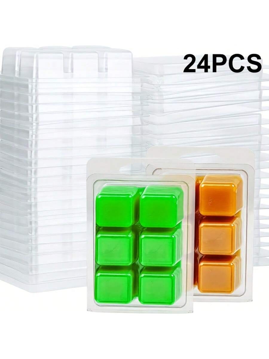 12/24 Pieces Rectangular 6-Hol - Candle Making Date Night 评论和价格