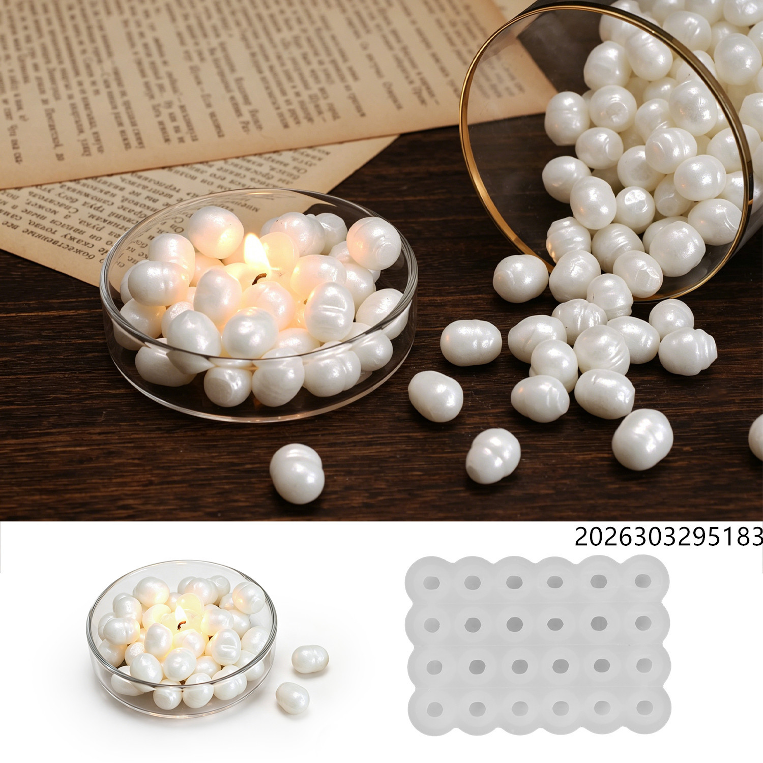 Healing Ocean Pearl Mirror Wax - Candle Making Things 评论和价格