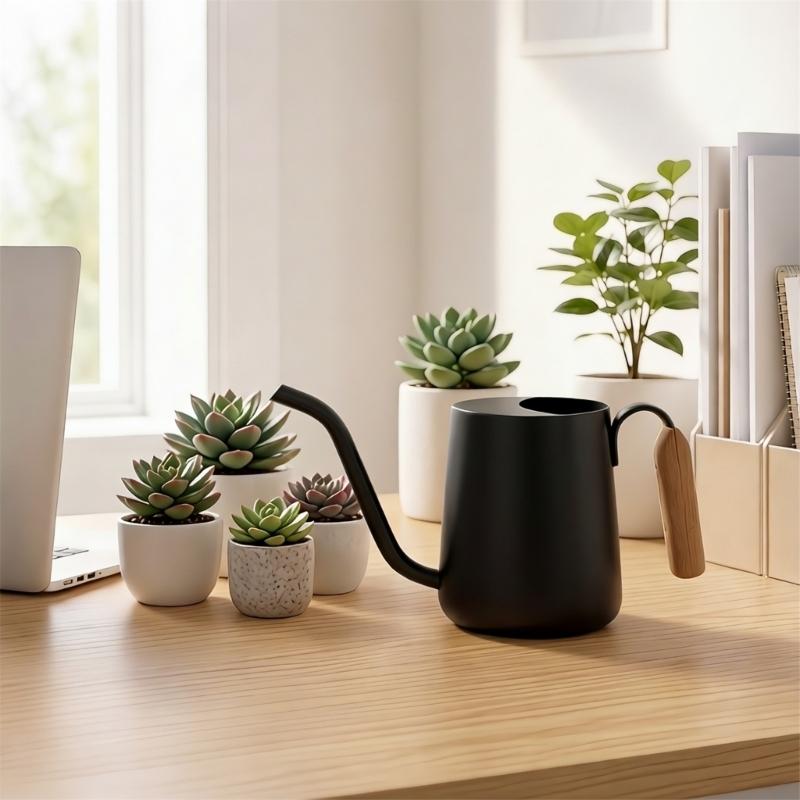 G6KF Indoor Pot Watering Can w - Pour Pot Aluminum 评论和价格