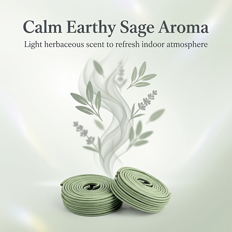 White sage scented spiral ince - Uv Inhibitor Candle 评论和价格