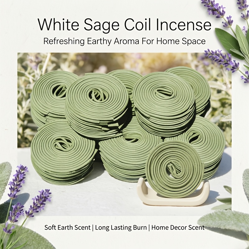 White sage scented spiral ince - Uv Inhibitor Candle 评论和价格