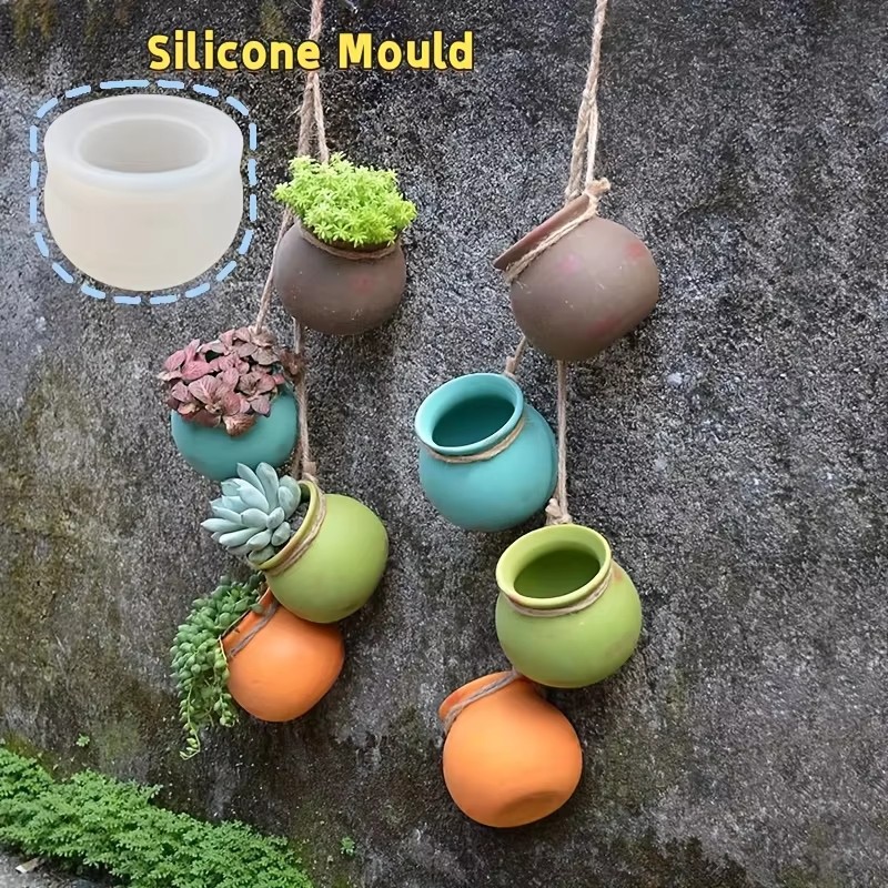 Silicone Flower Pot Molds, Res - Candle Making Things 评论和价格