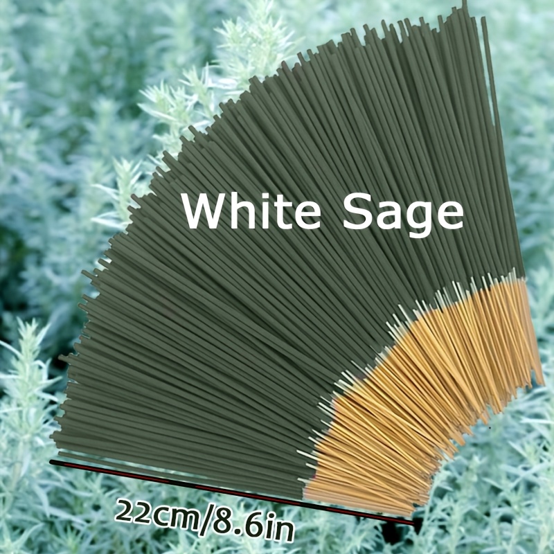 Extra-Long White Sage Incense  - Uv Inhibitor Candle 评论和价格