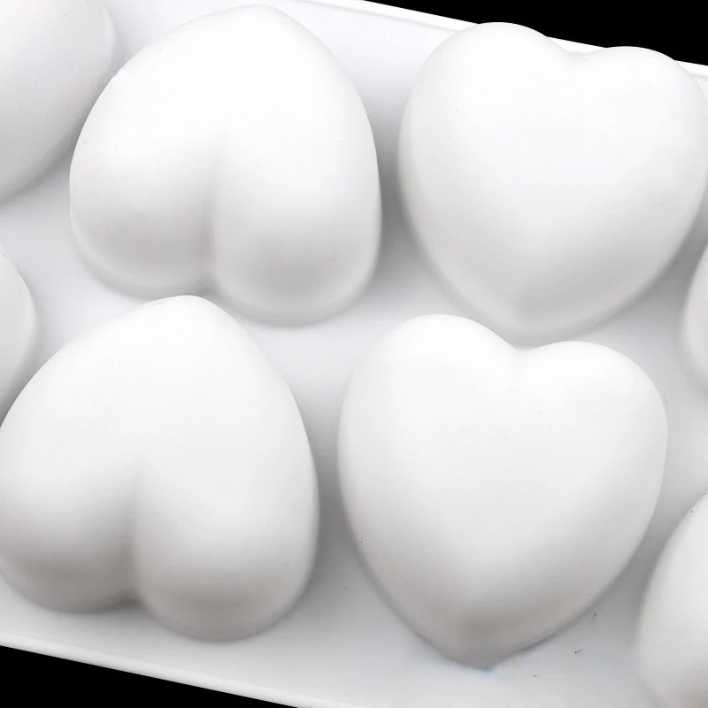 Love Heart Silicone Soap Mold  - Candle Making Things 评论和价格