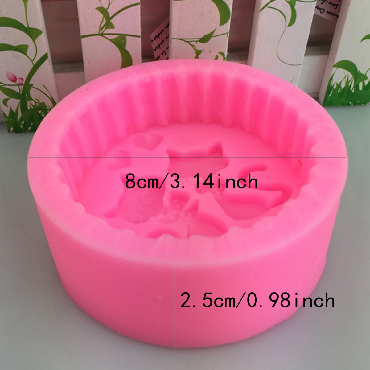 1-Piece Silicone Cat Soap Mold - Candle Making Date Night 评论和价格