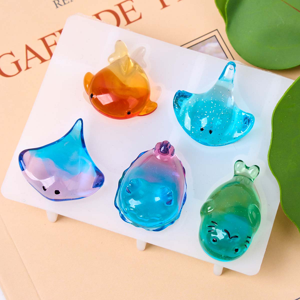 3D Healing Kawaii Manta Ray Wh - Candle Making Things 评论和价格