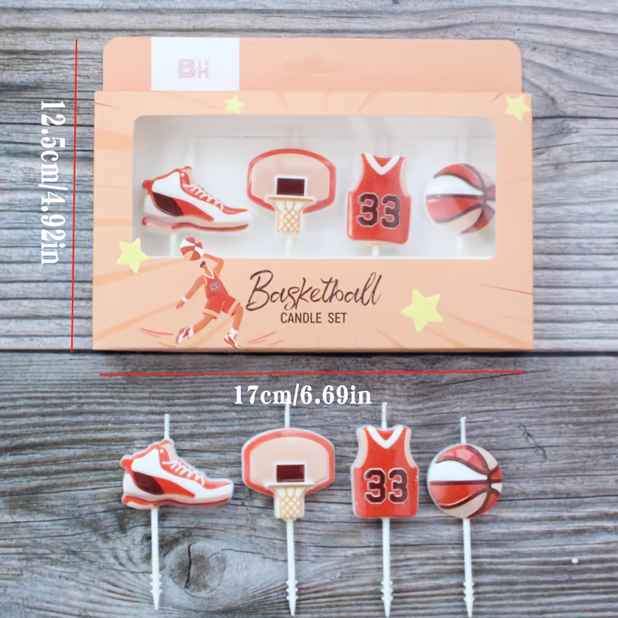 4-Pack Creative Basketball & F - Candle Making Things 评论和价格