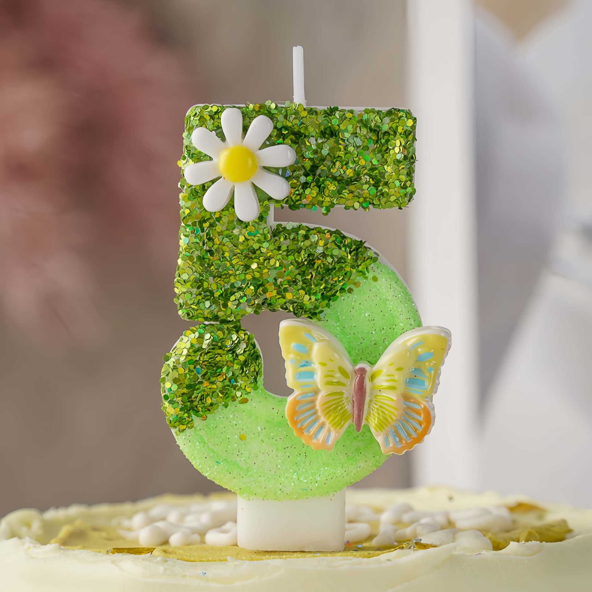 Green Wax 0-9 Number Birthday  - Candle Making Things 评论和价格